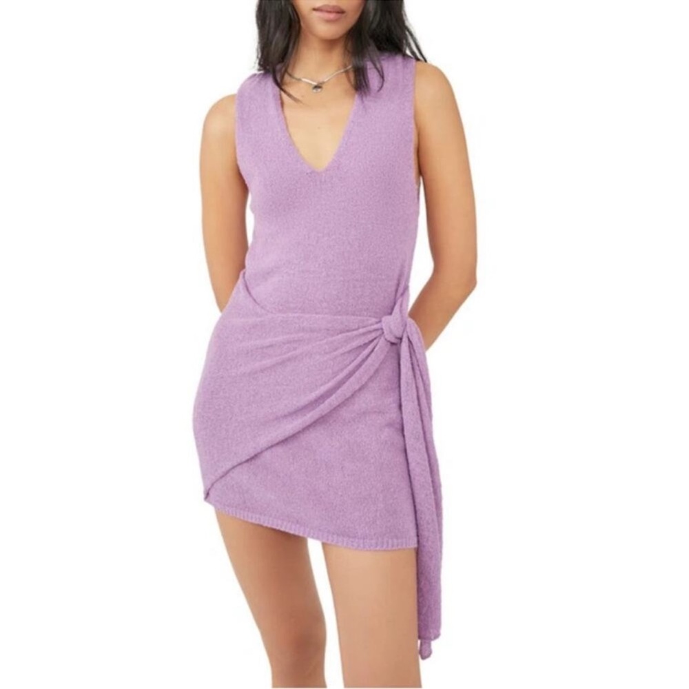 Free People Beach Poppy Sweater Mini Dress